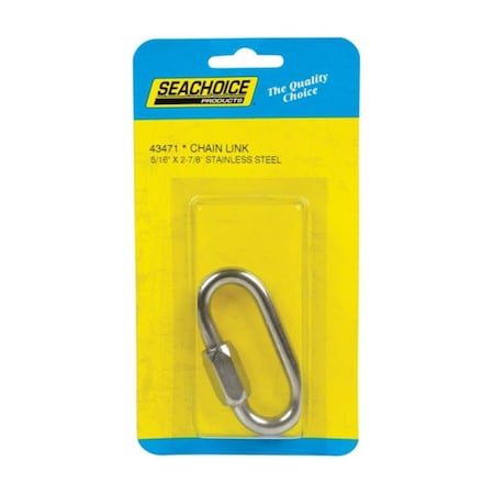 Seachoice 43471 Stainless Steel Chain Link 3 in. 8092389